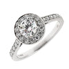 18ct Diamond Halo Ring